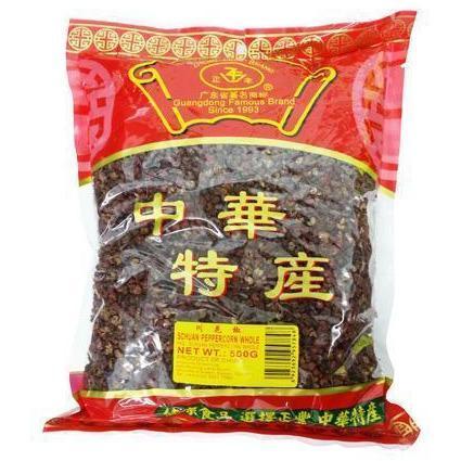 ZHENG FENG WHOLE SICHUAN PEPPERCORN 500G 正豐紅花椒