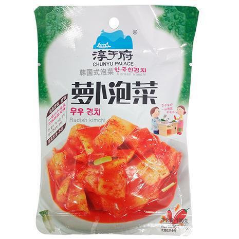 CHUNYU RADISH KIMCHI 100G 淳于府蘿蔔泡菜