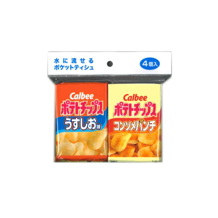 CALBEE TISSUES 4 PACK