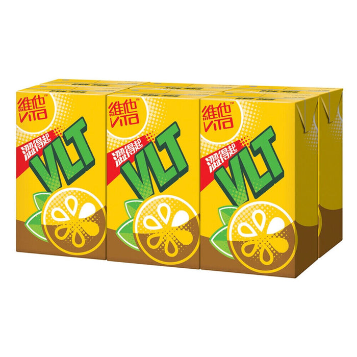 VITA LEMON TEA DRINK, PACK OF 6 維他檸檬茶