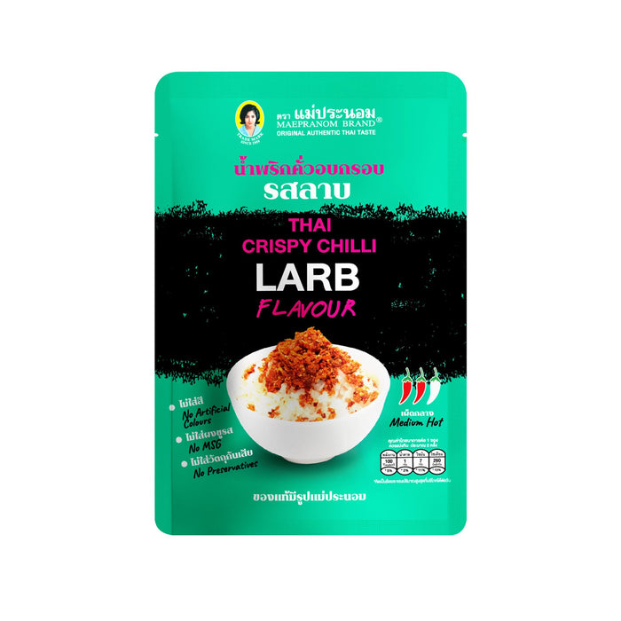MAE PRANOM LARB THAI CRISPY CHILLI TOPPING 20G