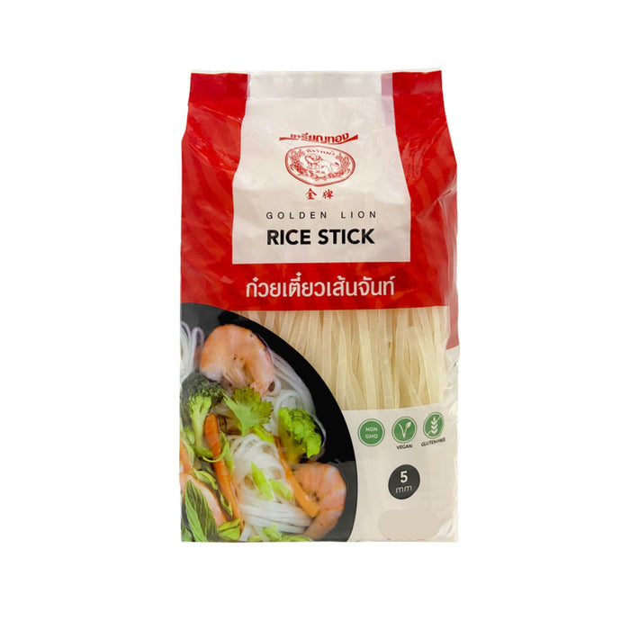 GOLDEN LION 5MM RICE STICKS 400G 金牌粿條5mm