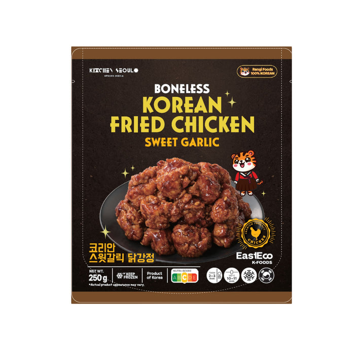 RENGI FOODS BONELESS SWEET GARLIC KOREAN FRIED CHICKEN 250G