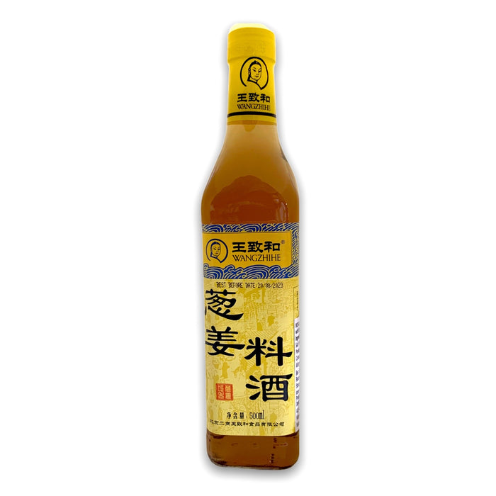 WANGZHIHE GINGER & ONION COOKING WINE 500ML 王致和薑蔥料酒