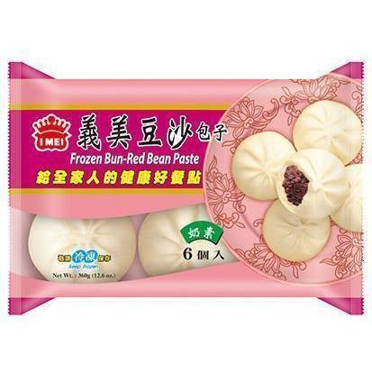 I MEI FROZEN RED BEAN PASTE BUN 360G 義美豆沙