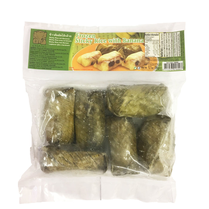 CHANG STICKY RICE WITH BANANA DESSERT