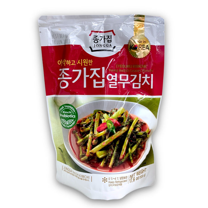 CHONGGA YEOLMU KIMCHI IN VACUUM PACK 500G
