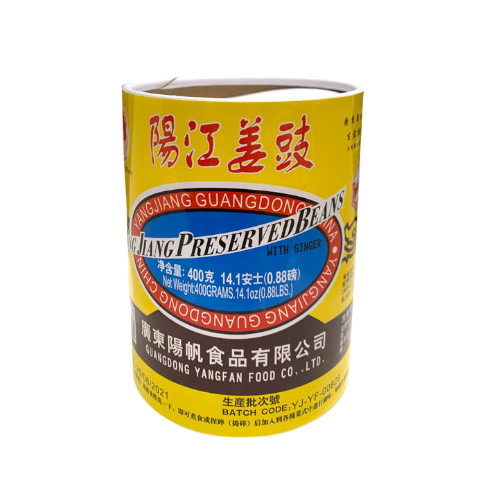 PRESERVED BLACK BEANS WITH GINGER - 400G