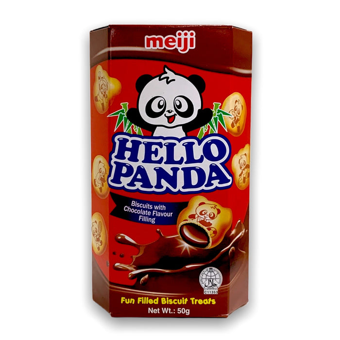 MEIJI HELLO PANDA CHOCOLATE BISCUIT 50G