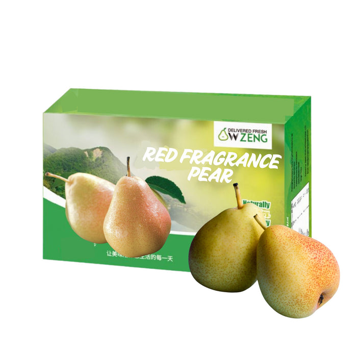 RED FRAGRANCE PEAR, BOX OF 8 红香梨
