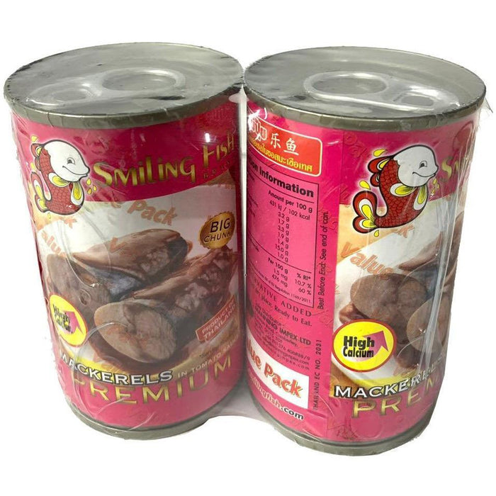 番茄酱微笑鲭鱼双装2X155G
