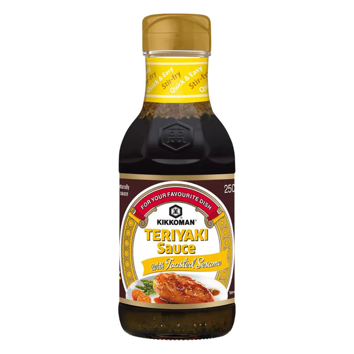 KIKKOMAN TERIYAKI TOASTED SESAME 250ML