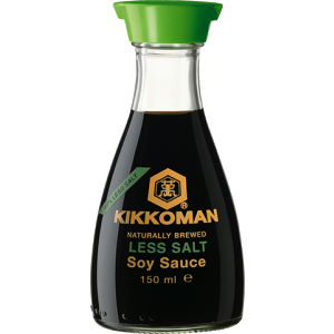 KIKKOMAN 低盐酱油 150ML 万字低盐豉油