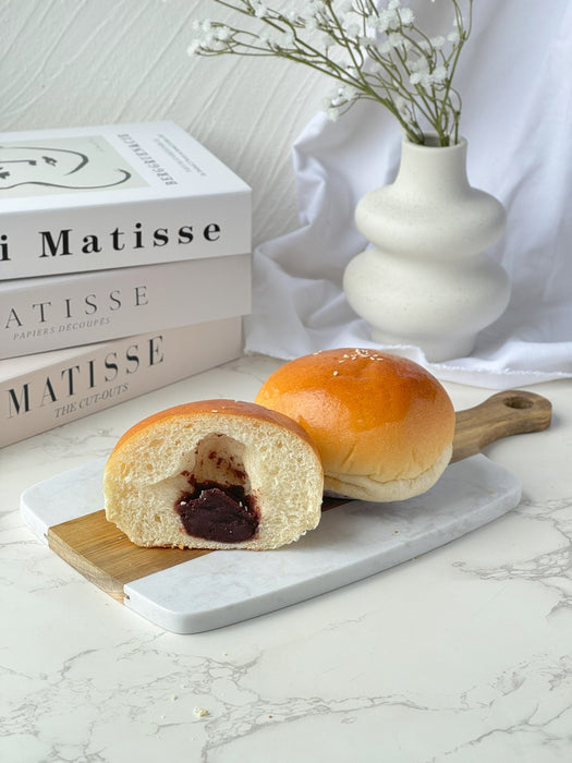CHINA COURT RED BEAN BUN 90G 豆沙包 (Approx. 2-3 Days Shelf Life. Dispatched Tues-Thurs)