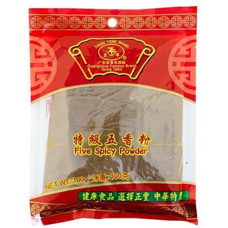 ZHENG FENG FIVE SPICE POWDER 100G 正豐特級五香粉