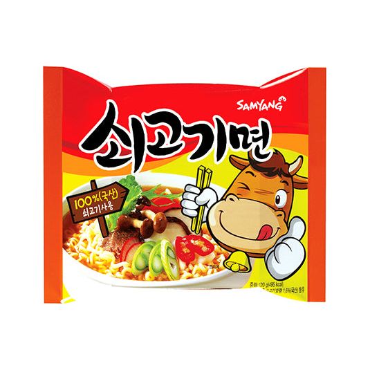 SAMYANG SOGOKIMYUN BEEF RAMEN NOODLE 120G