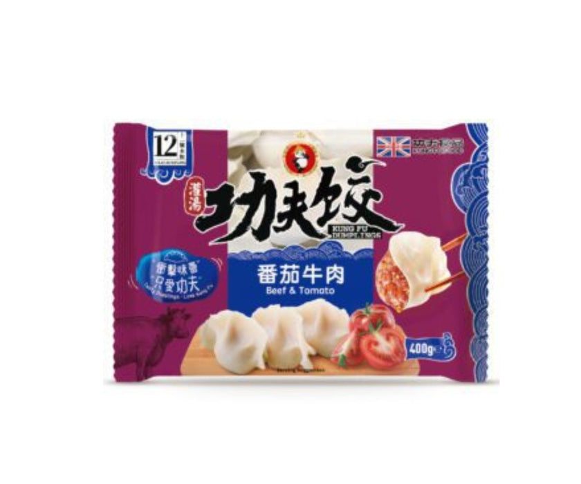 KUNG FU BEEF & TOMATO DUMPLING - 400G