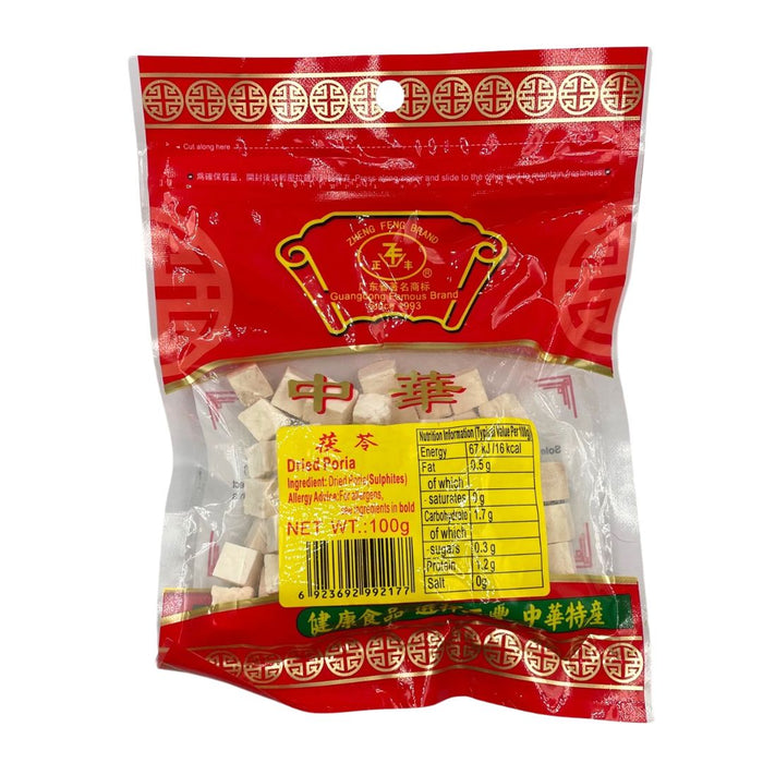 ZHENG FENG DRIED PORIA 100G TOFU SKIN 200G 正豐茯苓