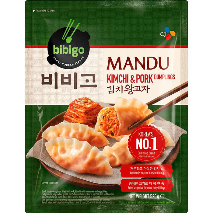 BIBIGO MANDU 泡菜猪肉饺子 - 525G