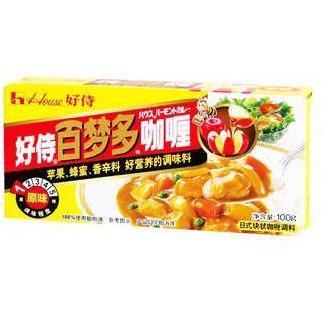 HOUSE CURRY SAUCE ORIGINAL 100G 好侍百梦多咖喱-原味