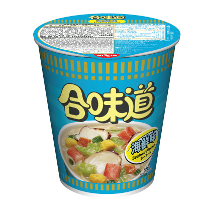 NISSIN HONG KONG 海鲜杯面 72G 日清合味海鲜味杯面