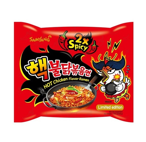 SAMYANG BULDAK 2X SPICY HOT CHICKEN RAMEN 140G