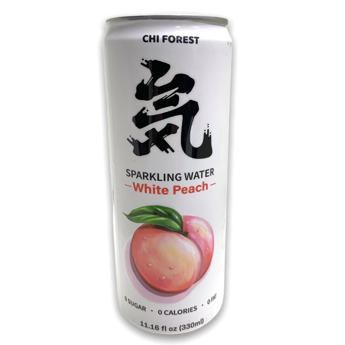 CHI FOREST SPARKLING WATER - PEACH CAN - 330ML