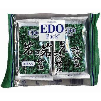 EDO LAVER SEASONED SEAWEED 8 PACK 岩海苔