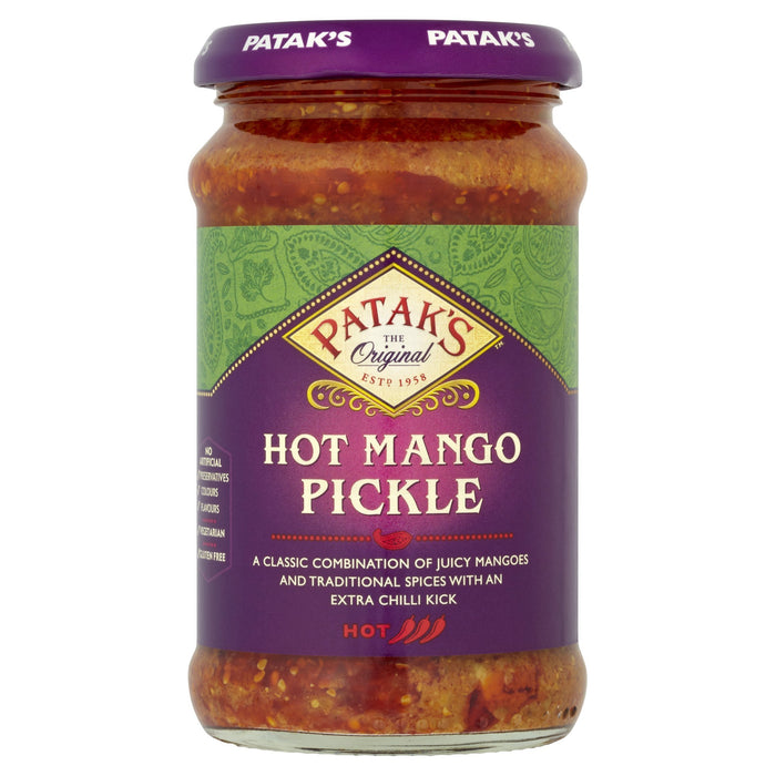 PATAK'S HOT MANGO PICKLE 283G