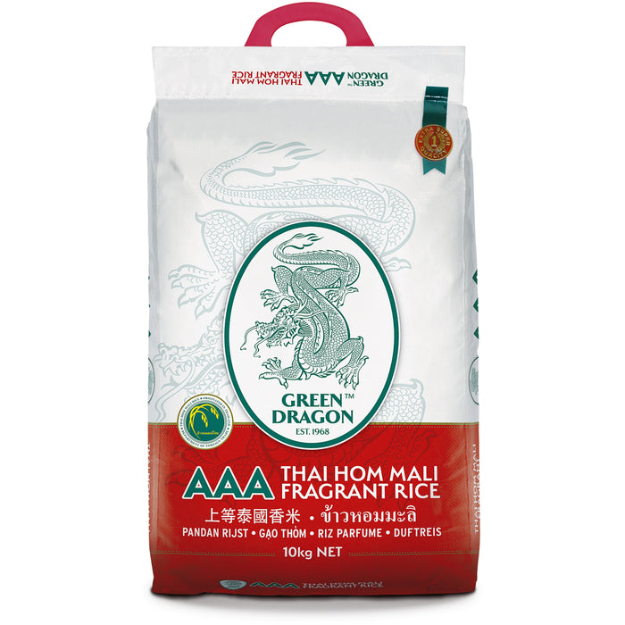 GREEN DRAGON THAI FRAGRANT RICE 10KG 青龍牌上等泰國香米 (MAX. 4 BAGS PER CUSTOMER)