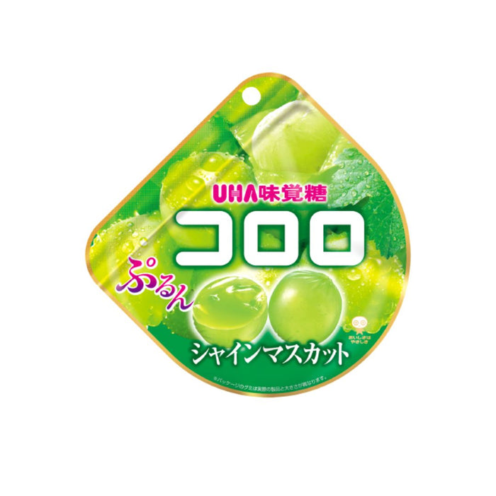 UHA KORORO WHITE GRAPE GUMMY CANDY 52G