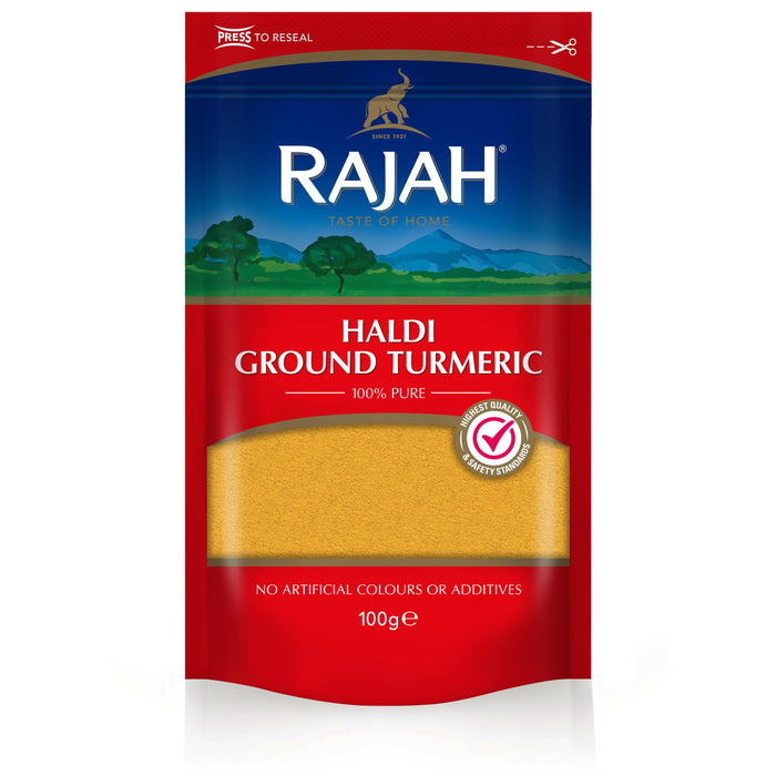 RAJAH HALDI GROUND TURMERIC 100G