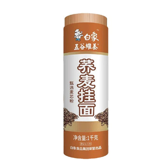BAI XIANG BUCKWHEAT NOODLES 1KG 白象蕎麥掛麵