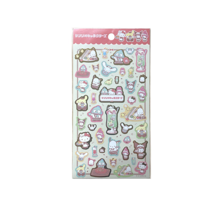 SANRIO CHARACTERS CAFE THEMED STICKERS