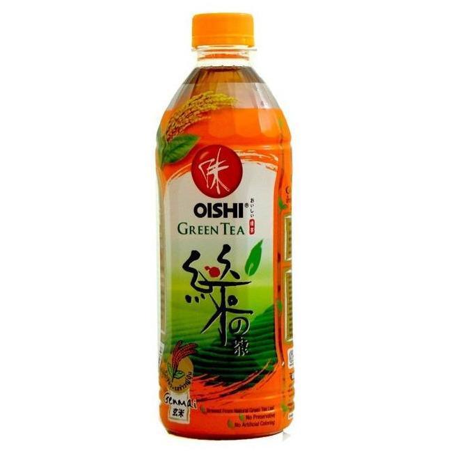 OISHI GREEN TEA GENMAI FLAVOUR 500ML