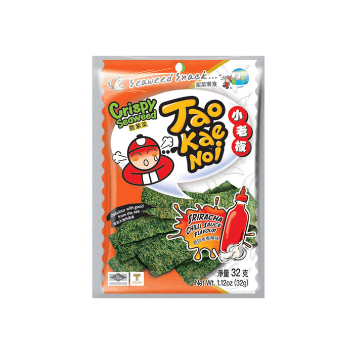 TAO KAE NOI SRIRACHA CRISPY SEAWEED 32G