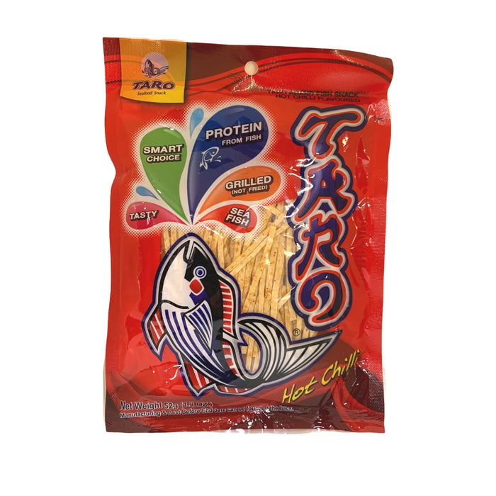 TARO HOT CHILLI FISH SNACK - 52G
