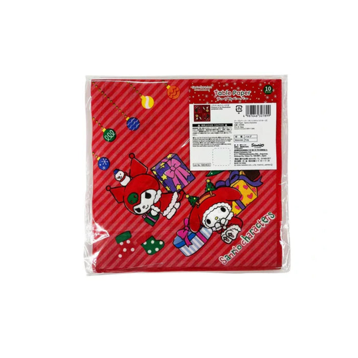SANRIO CHRISTMAS PAPER NAPKINS 10PCS