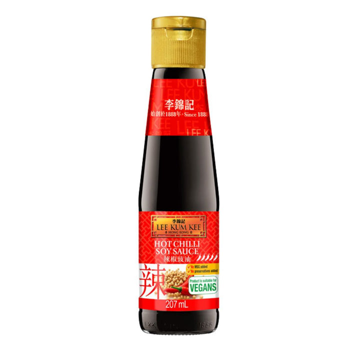 LEE KUM KEE HOT CHILLI SOY SAUCE 207ML 李錦記 辣椒豉油