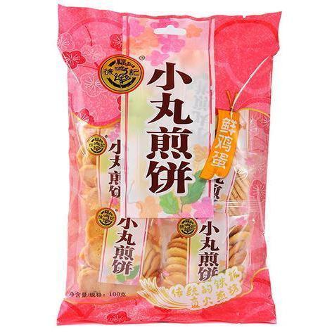 HSUFUCHI EGG XIAOWAN COOKIE 115G 徐福記雞蛋小丸煎餅