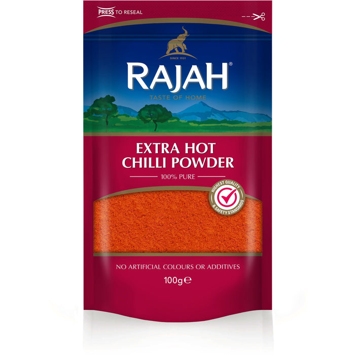 RAJAH EXTRA HOT CHILLI POWDER 100G