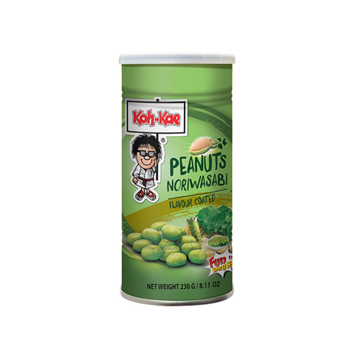 KOH-KAE NORI WASABI PEANUTS 230G 大哥芥末味香脆花生豆