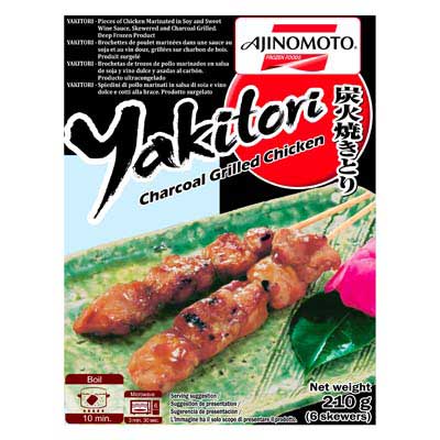 AJINOMOTO SUMIBI GRILLED CHICKEN YAKITORI 210G