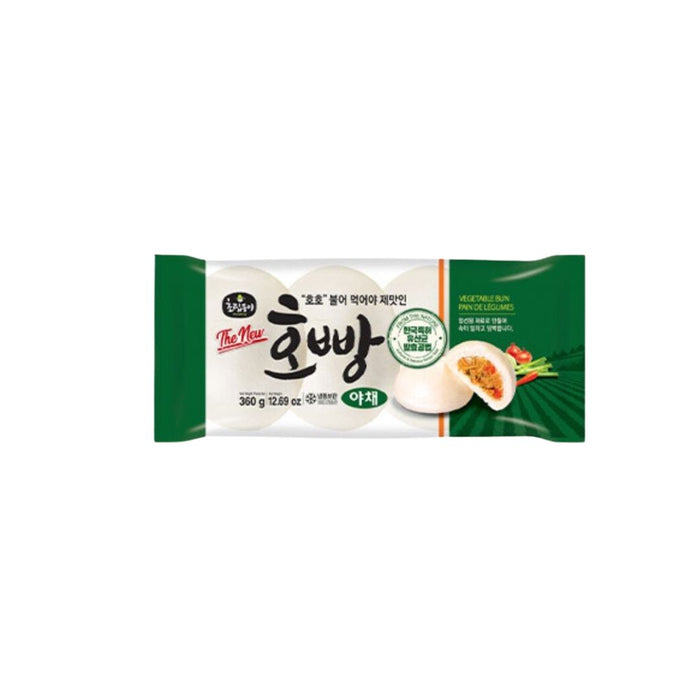 CHORIPDONG FROZEN VEGETABLE STEAMED BUNS 360G