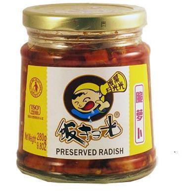 FANSAOGUANG PRESERVED RADISH 280G 飯掃光脆蘿蔔