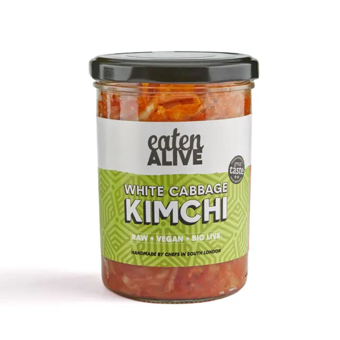 EATEN ALIVE WHITE CABBAGE VEGAN KIMCHI 375G