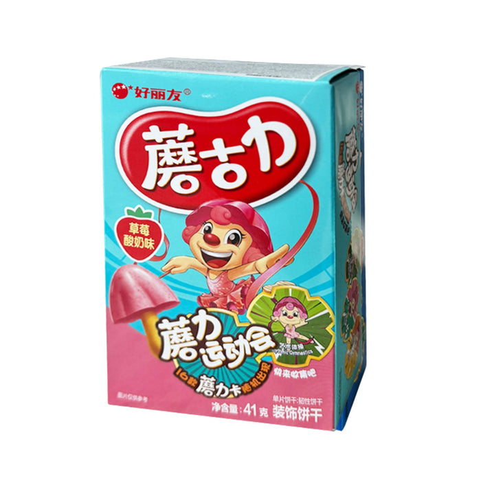 ORION STRAWBERRY YOGHURT BISCUIT 41G