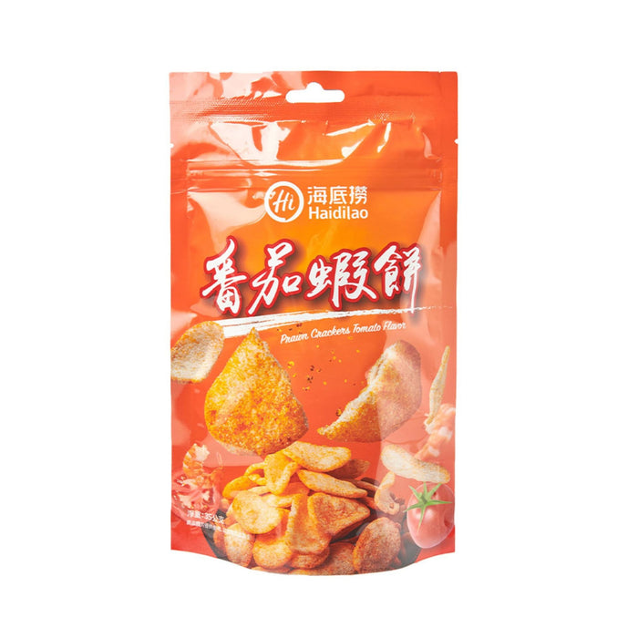 HAIDILAO TOMATO PRAWN CRACKERS 35G