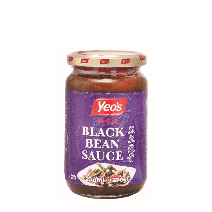 YEO'S BLACK BEAN SAUCE 250ML 杨协成黑豆豉酱