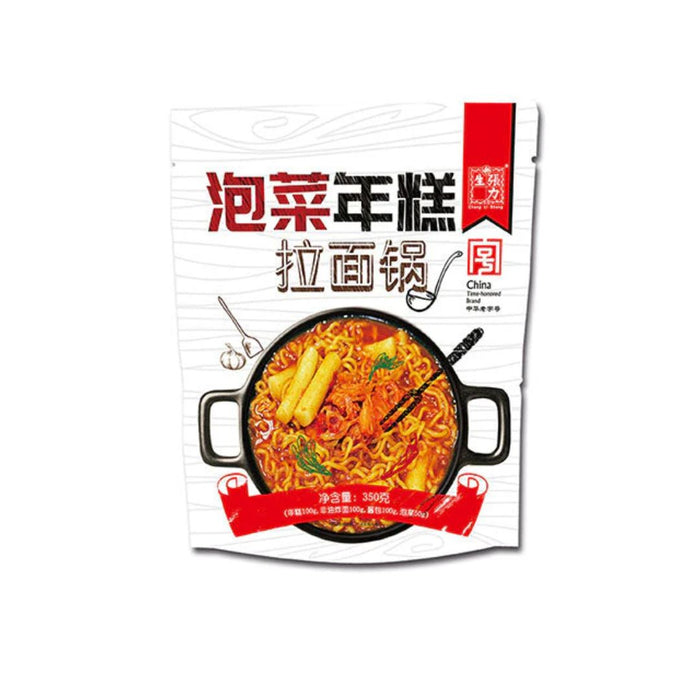 CHANG LI SHENG RICE CAKE NOODLES & KIMCHI 350G